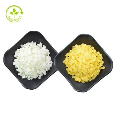 Grânulo branco de 100%/amarelo puro da cera de abelha para alimento cosmético/industrial