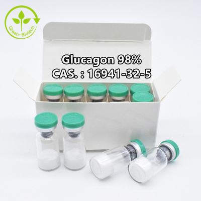 O Glucagon da pureza alta 98% pulveriza Cas 16941-32-5