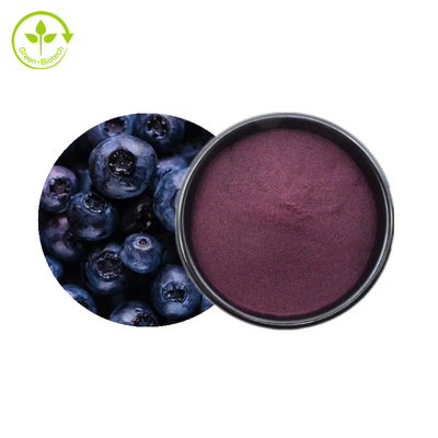 Anthocyanin 25% Blueberry em pó extractos vegetais naturais em pó