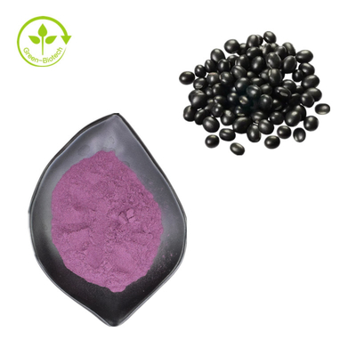 Os extratos naturais antioxidantes da planta descascam Bean Peel Extract Powder preto