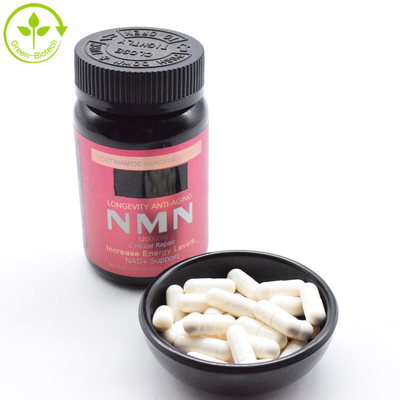 Suplemento de beleza Berberina Resveratrol 99% NMN puro em pó cápsulas