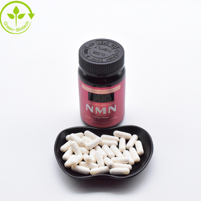 NMN puro Nicotinamide Mononucleotide Suplementos Antienvelhecimento Antioxidante Cuidados de Saúde