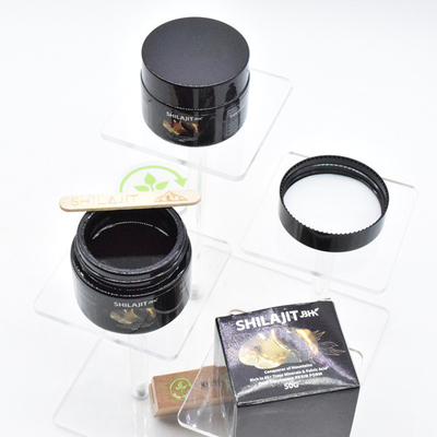 Resina orgânica de Shilajit do Himalaia pura 85+ Complexo de Traços Minerais