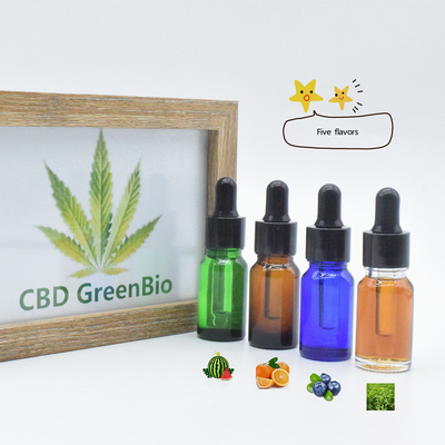 Ajuda completa dourada do óleo 5%-30% do espectro de 10ml CBD para dormir cuidados médicos