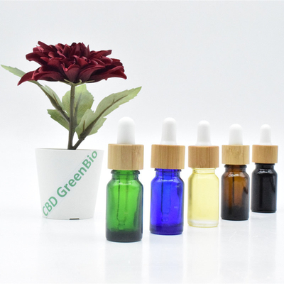 Óleo Sativa da garrafa de vidro CBD do conta-gotas do preto do controle 10ml 20ml da dor do óleo da tintura da flor CBD da folha