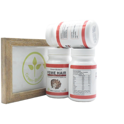 Cápsulas superiores da biotina do suplemento à biotina para o produto dos cuidados médicos da pele do prego do cabelo