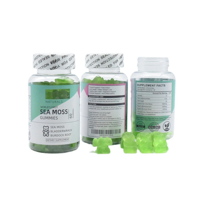 A vitamina da biotina do apoio do tiroide suplementa Gummies com o Folate da riboflavina