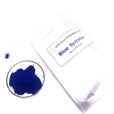 O Phycocyanin azul natural puro de Spirulina das colorações de alimento do ISO pulveriza o valor E18