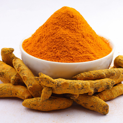 O Curcumin da cúrcuma de Longa da curcuma pulveriza o pó orgânico da raiz de cúrcuma de 95% com Curcumin