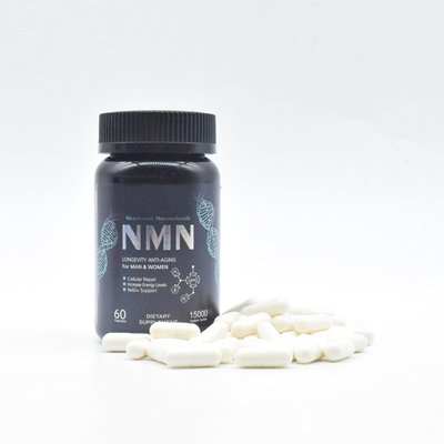 marca própria PBF kosher do suplemento à cápsula NMN de 1000mg 1500mg