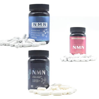 marca própria PBF kosher do suplemento à cápsula NMN de 1000mg 1500mg