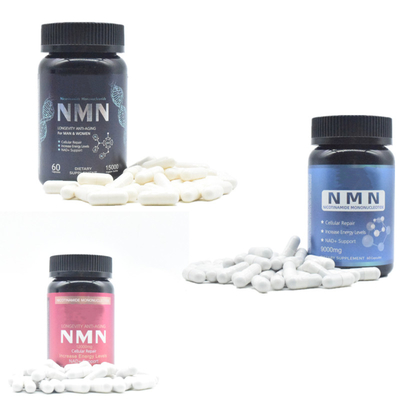 O Mononucleotide NMN 1000mg da nicotinamida encerra 500mg 1200mg 1500mg