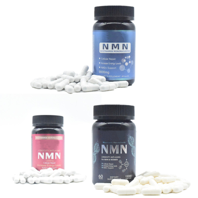 O Mononucleotide NMN 1000mg da nicotinamida encerra 500mg 1200mg 1500mg