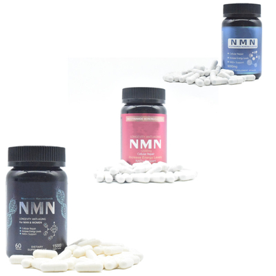 O Mononucleotide NMN 1000mg da nicotinamida encerra 500mg 1200mg 1500mg
