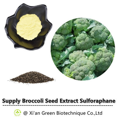 Suplemento a Sulforaphane do extrato da semente dos brócolis do pó SFN de Sulforaphane 1% 2% 10% da fonte