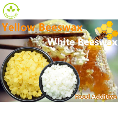 Grânulo branco de 100%/amarelo puro da cera de abelha para alimento cosmético/industrial