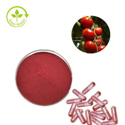 O extrato da planta do produto comestível pulveriza o pó do tomate do Lycopene de 5%