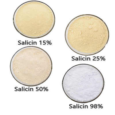 Categoria cosmética Salicin puro Willow Bark Extract Salicin Powder branca 98%