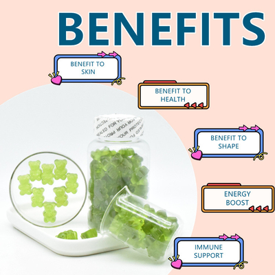 Mar cru Moss Gummies Dietary Supplement do extrato da planta