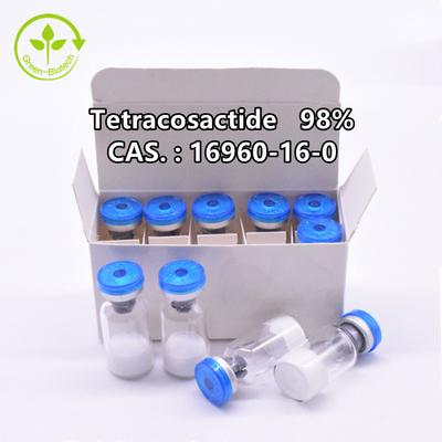 Embalagem análoga da garrafa da penicilina das ACTH do pó do Cas 16960-16-0 98% Tetracosactide
