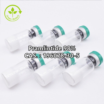 Garrafa da penicilina que embala o acetato Cas 196078-30-5 10Mg/Bottle de 98% Pramlintide