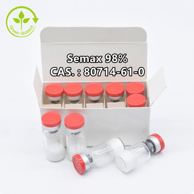Proline de Histidyl-L-Phenylalanyl-L-Prolyl Glycyl-L- do L-Methionyl-L-Α-Glutamyl do pó do Cas 80714-61-0 98% Semax