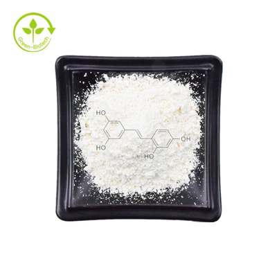 O Tran-resveratrol puro do suplemento ao extrato do plano do pó do Resveratrol pulveriza o Resveratrol de 98% para a beleza