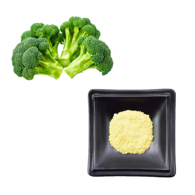 O extrato natural do broto dos brócolis do produto comestível pulveriza 1% 13% 20% 28%