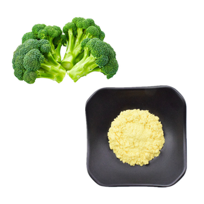 O extrato da planta da cápsula de Sulforaphane pulveriza o pó de Sulforaphane do extrato dos brócolis de 10%