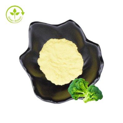 Extrato vegetal natural puro pó liofilizado dos brócolis