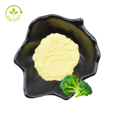 Extrato vegetal natural puro pó liofilizado dos brócolis
