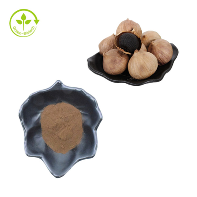 Extrato de Organic Black Garlic do fabricante do Iso/alho preto P.E. pó preto puro do alho.