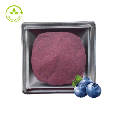 Fruto liofilizado Juice Extract Anthocyanin Powder do mirtilo do pó do mirtilo