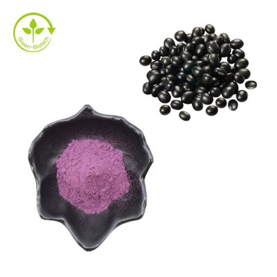 Puro Natural Orgânico Extrato de Casca de Feijão Preto Extrato de Pele de Feijão Preto Extrato de Casca de Soja Preta Pó 10:1 20:1