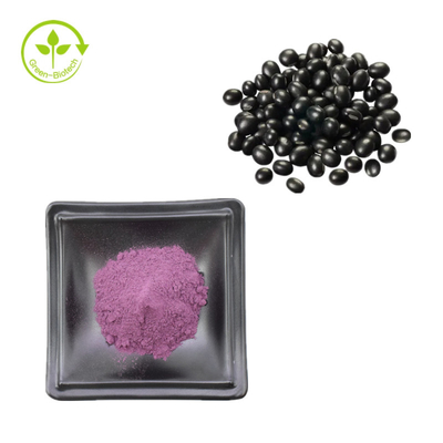 Extracto de casca de soja preta / extracto de casca de feijão preto em pó antocianinas 25%