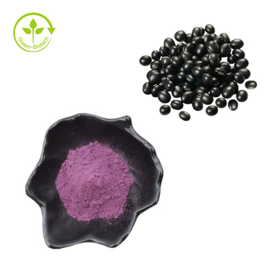 A planta natural orgânica extrai anticianinas de 25% pulveriza Bean Extract preto