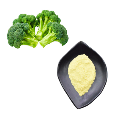 Pó vegetal solúvel em água orgânico dos brócolis do extrato 99% do broto dos brócolis do pó