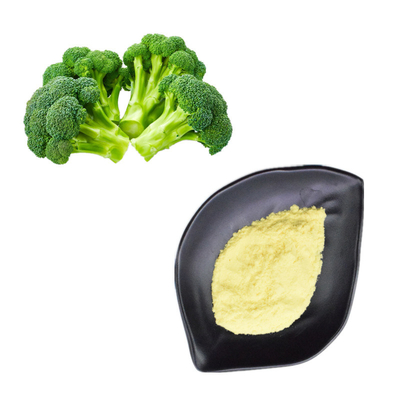 Pacote natural do cilindro do pó do extrato 10% Sulforaphane dos brócolis