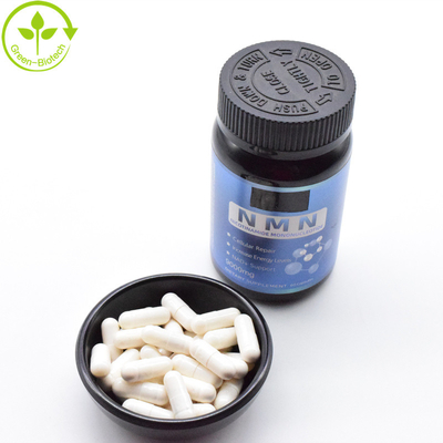 Suplemento dietético Nicotinamide Mononucleotide em pó 9000mg Suplementos NMN cápsulas