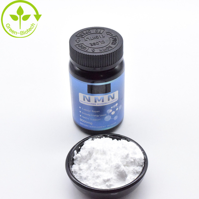 Suplemento dietético Nicotinamide Mononucleotide NMN em pó com resveratrol pílulas cápsula