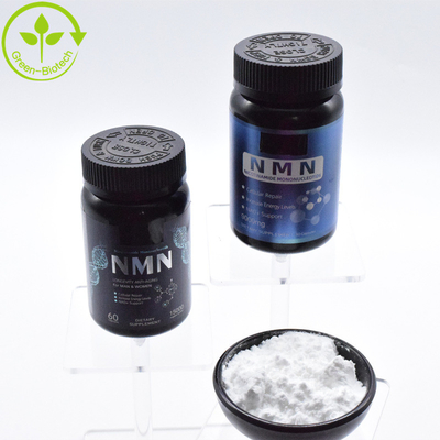 Suplemento NAD+ NMN Nicotinamide Mononucleotide com cápsulas de resveratrol para reparo de DNA