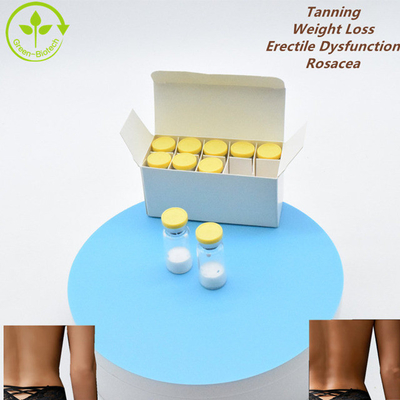 990, 9% Melanotan- II Peptidos Construção corporal Pó liofilizado 10 mg/ frasco