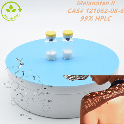990, 9% Melanotan- II Peptidos Construção corporal Pó liofilizado 10 mg/ frasco