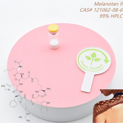 10 mg/ frasco para injectáveis Melanotan II Peptido para bronzeamento da pele