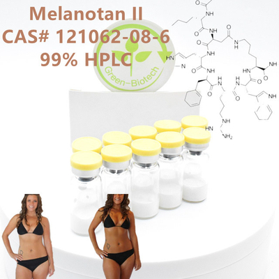 Peptídeos cosméticos Melanotan II Utilização para bronzeamento da pele e perda de gordura