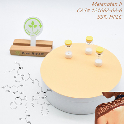 Venda a retalho de produtos orgânicos de qualidade superior CAS 121062-08-6 Melanotan II 10 mg