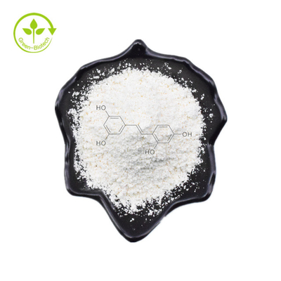 Fornecimento de fábrica Resveratrol de qualidade cosmética 99% Resveratrol em pó branco puro