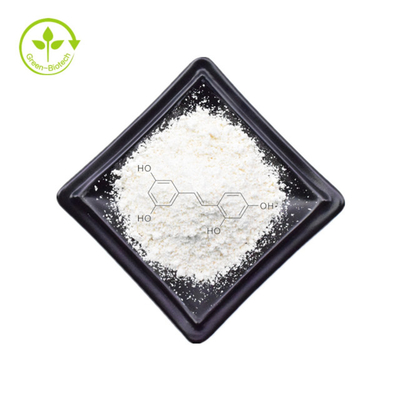 Resveratrol em pó de extrato natural de noz-moscada 98% trans-resveratrol