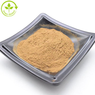 Fábrica 100% de abastecimento a granel natural de Dendrobium em pó de extrato amarelo marrom