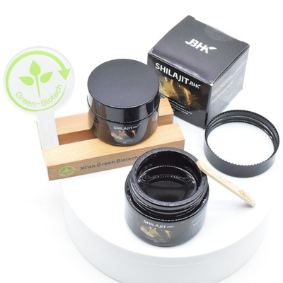 Marca Privada Resina Orgânica de Shilajit Pura Himalaia 30g 50g Resina de Shilajit a Granel